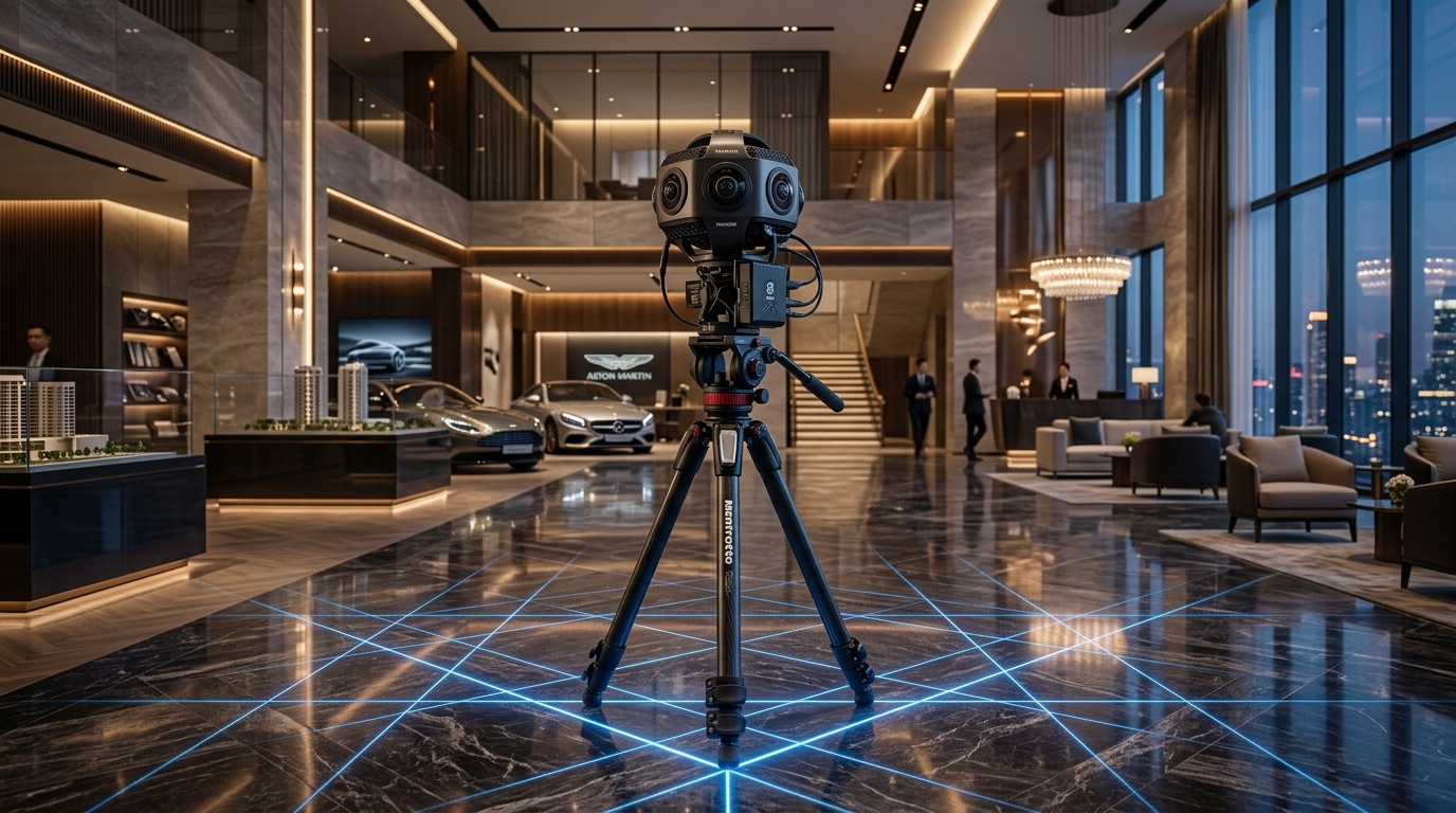 8K 360 Virtual Reality Camera
